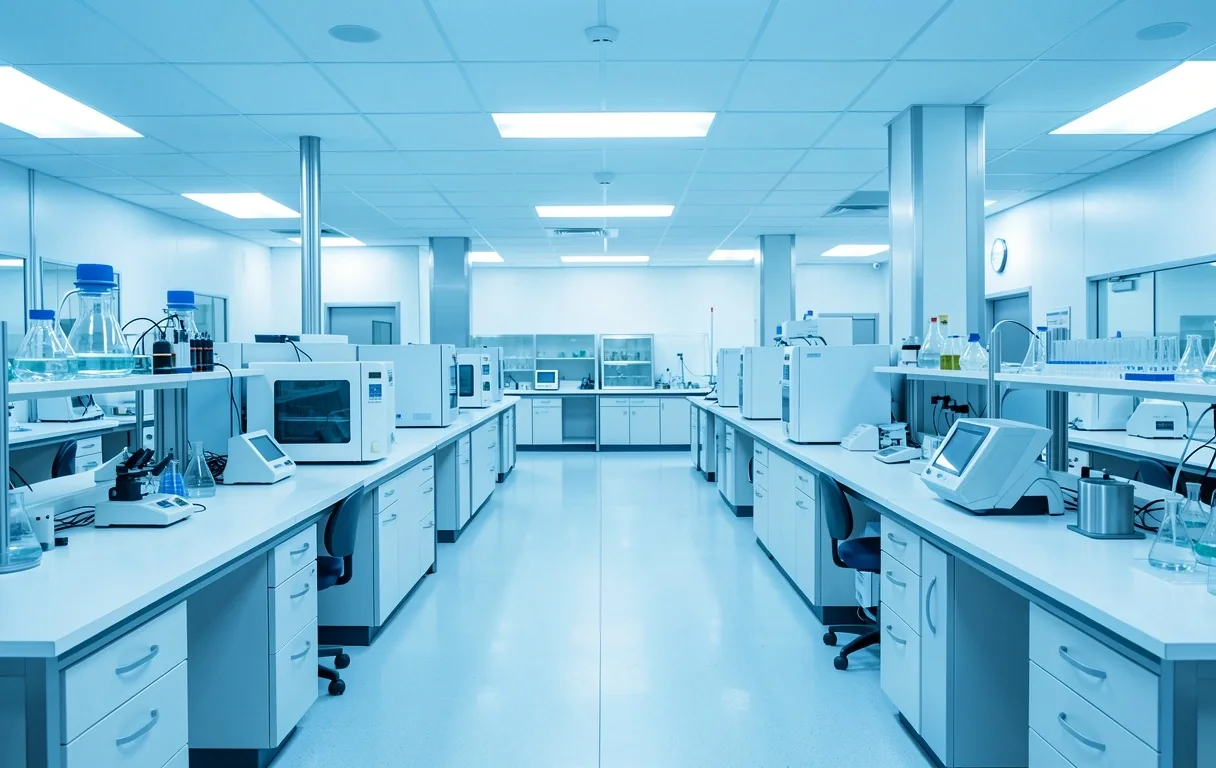LabSolutionHub Management Services Interface